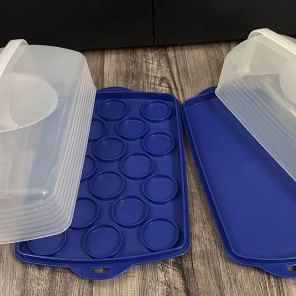 Tupperware Cake and Cupcake Carriers